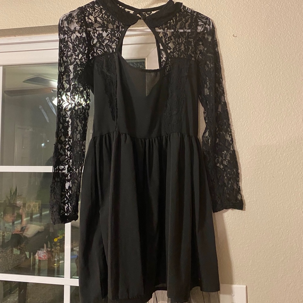 Black Lace Dress